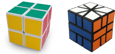 

Akrobo 2x2 CUBE & SQUARE CORNER CUTTING MAGIC CUBE(2 Pieces)