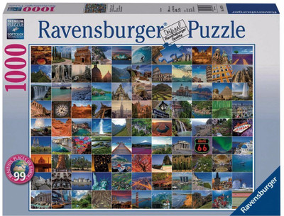 

Ravensburger 99 Beautiful Places on Earth(1000 Pieces)