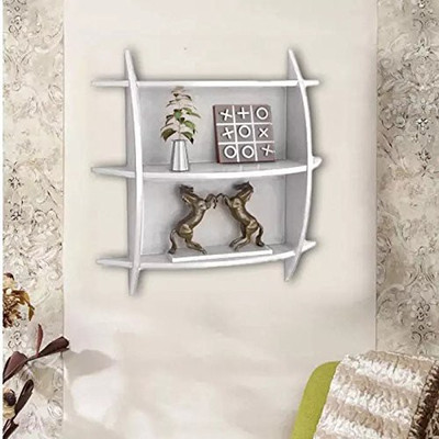

SG Nice MDF Wall Shelf(Number of Shelves - 1, White)