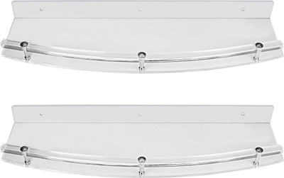 

Admire 18'' Supreme Shelf 2pc Acrylic Wall Shelf(Number of Shelves - 2, Clear)
