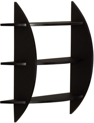 

SG Nice MDF Wall Shelf(Number of Shelves - 3, Black)