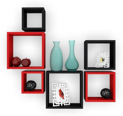 

VAS Collection Home MDF Wall Shelf(Number of Shelves - 6)
