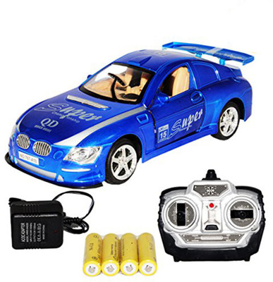 

Smiles Creation 1:18 Scale Remote Control Racing Car with Opening Doors Toys for Kids(Blue)