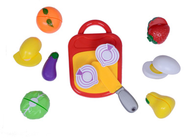 

VIVAAN Vegetables Cutting Play Toy Set (Multicolor)