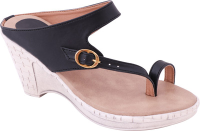 

Lily Women Black Wedges