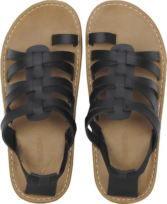 

Kraasa Men Black Sandals