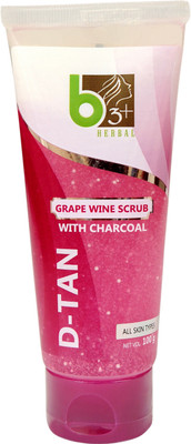 

B3+ Herbal GRAPE WINE SCRUB ( D-TAN) Scrub(100 ml)