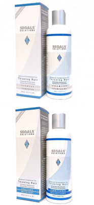 

Segals Solutions Segals Advanced Thinning Hair Shampoo and Segals Advanced Thinning Hair Conditioner 250ml [ Combo Pack ](500 ml)