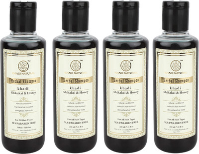 

Khadi Natural Shikakai & Honey Shampoo SLS & Paraben Free(840)