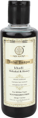 

Khadi Natural Shikakai & Honey Shampoo SLS & Paraben Free(210 ml)