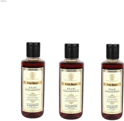 

Khadi Natural Woody Sandal & Honey Shampoo SLS & Paraben Free(630)