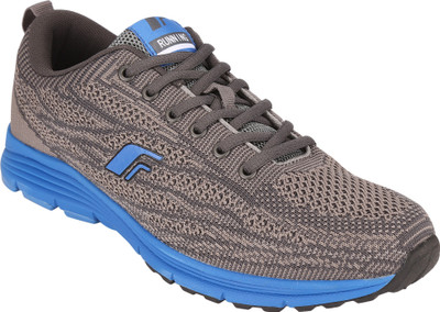 

Fsports Grey Synthetic and Nylon Mesh Running Shoes For Men(Grey