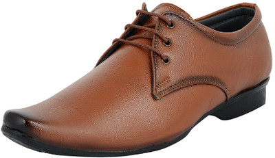 

lucky Party Wear Lace Up (TAN) Lace Up For Men(Tan