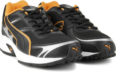 

Puma CARLOS Ind. Running Shoes For Men(Black, Orange, Puma black-zinnia-puma silver