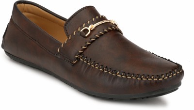 

Fentacia Buckled Loafers For Men(Brown