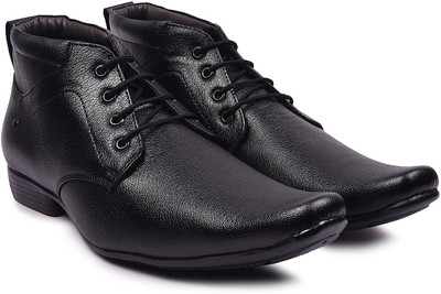 

Drex Men's Black Synthetic Lace Up For Men(Black