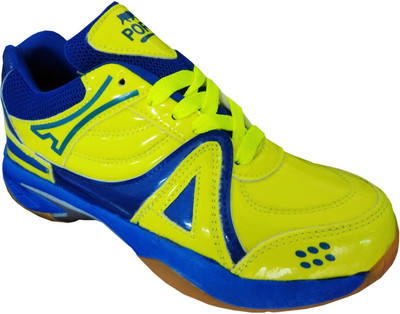 

Port SwissTeak Badminton Shoes For Men(Green