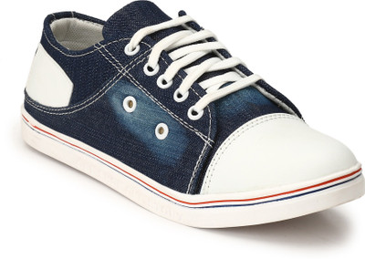 

ZebX Canvas Shoes For Men(Blue