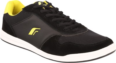 

Fsports Black Lime Synthetic Sneakers For Men(Black, Yellow