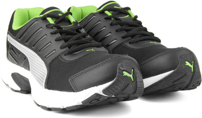 

Puma Talion IDP Running Shoes For Men(Black, Green, Puma black-puma silver-limepun