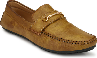 

Fentacia Buckled Loafers For Men(Khaki, Tan
