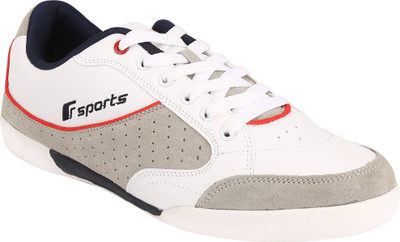 

Fsports White Navy Synthetic Casual Casuals For Men(White, Navy
