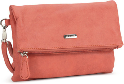 

Lavie Women Casual Orange PU Sling Bag