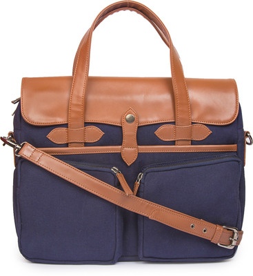 

Gauge Machine Men & Women Formal Blue PU Sling Bag
