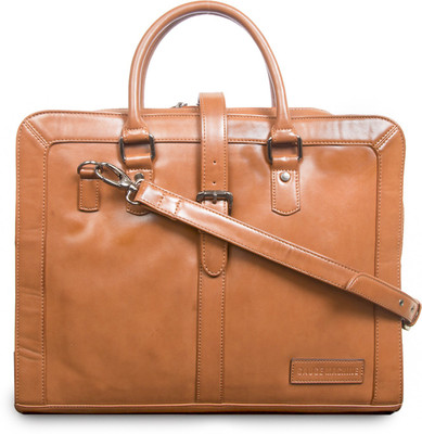 

Gauge Machine Men & Women Formal Brown PU Sling Bag