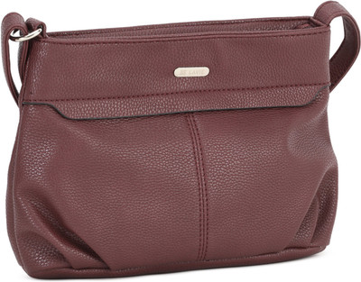 

Lavie Women Formal Brown PU Sling Bag
