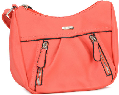 

Lavie Women Casual Pink PU Sling Bag