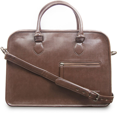 

Gauge Machine Men & Women Formal Brown PU Sling Bag