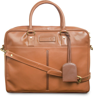 

Gauge Machine Men & Women Formal Brown PU Sling Bag