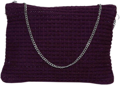 

Diwaah Women Casual Purple Cotton Sling Bag
