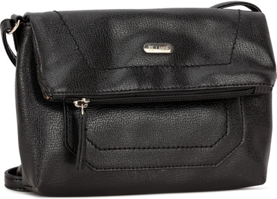 Lavie Women Formal Black PU Sling Bag