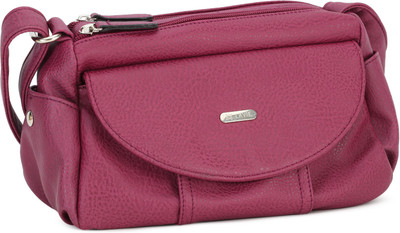 

Lavie Women Casual Purple PU Sling Bag