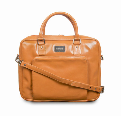 

Gauge Machine Men & Women Formal Orange PU Sling Bag