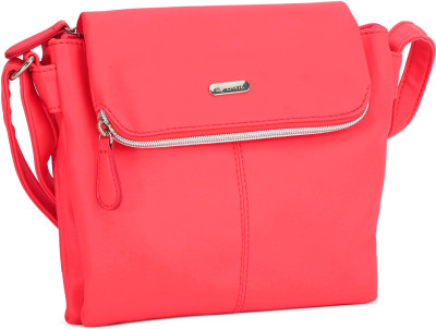 

Lavie Women Casual Orange PU Sling Bag