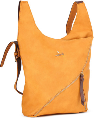 

Lavie Women Casual Yellow PU Sling Bag