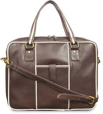 

Gauge Machine Men & Women Formal Brown PU Sling Bag