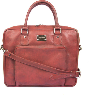 

Gauge Machine Men & Women Formal Red PU Sling Bag