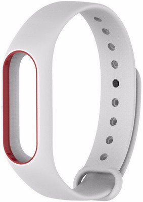 

invella band 2 Dual White Red Smart Band Strap(White)
