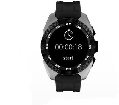 

ESTAR Presenting Bluetooth Smartwatch Silver Smartwatch(Black Strap Free Size)