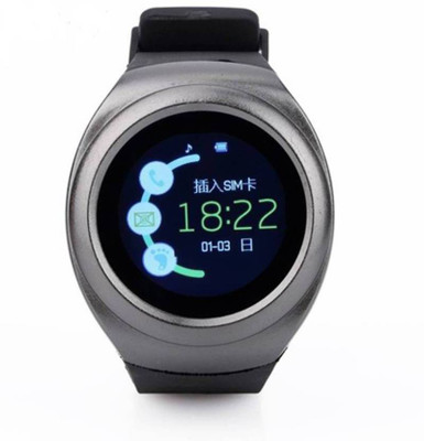 

ESTAR Presenting Bluetooth Smartwatch With Sim-Card Support for Samsung Exhibit 4G Black Smartwatch(Black Strap Free Size)