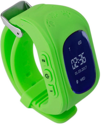 

ESTAR Presenting Bluetooth Smartwatch With Sim-Card Support for Samsung Galaxy A8 Duos Green Smartwatch(Green Strap Free Size)
