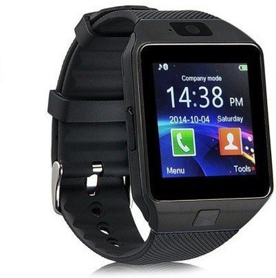 

AnshulTraders SW02 Black Smartwatch(Black Strap 240*240)