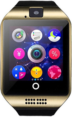 

ESTAR Presenting Bluetooth Smartwatch With Sim-Card Support for Samsung Galaxy A3 Gold Smartwatch(Brown Strap Free Size)