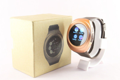 

ESTAR Presenting Bluetooth Smartwatch With Sim-Card Support for Samsung E2652W Champ Duos Gold Smartwatch(Brown Strap Free Size)