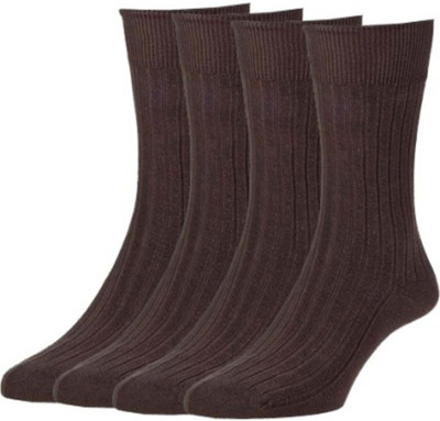 Tahiro Men & Women Ankle Length, Mid-Calf/Crew(Pack of 4)