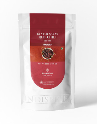

IndiSpice Guntur Sanam Red Chilli Powder (Lal Mirch Powder)(200 g)